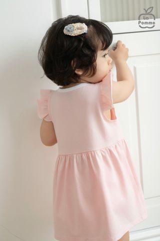  Đầm cộc tay Mềm Mịn by La Pomme sắc màu kẹo ngọt 