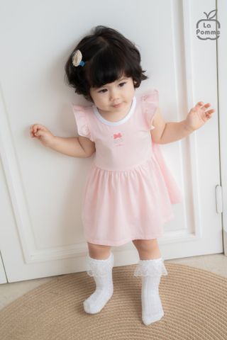  Đầm cộc tay Mềm Mịn by La Pomme sắc màu kẹo ngọt 