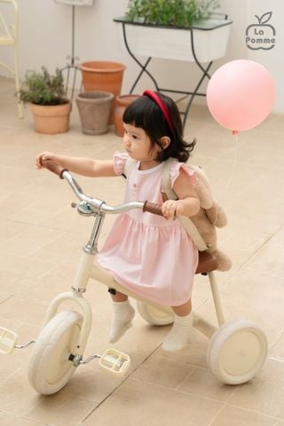  Đầm cộc tay Mềm Mịn by La Pomme sắc màu kẹo ngọt 