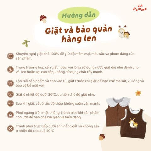  Áo Gile La Pomme kho báu của thỏ con 
