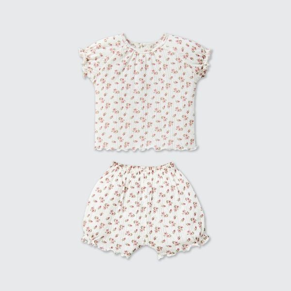  Bộ cộc tay La Pomme mùa hoa nhí yêu thương 