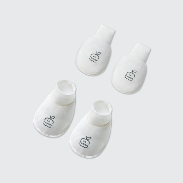  Bao tay bao chân La Pomme đường may lật êm ái 