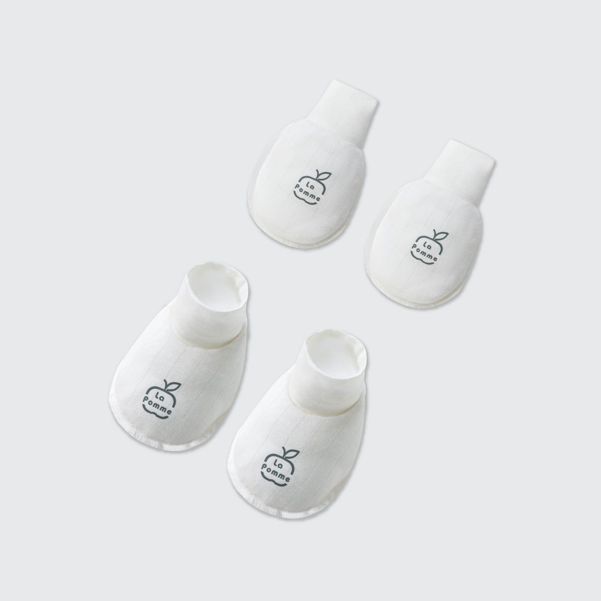  Bao tay bao chân La Pomme đường may lật êm ái 