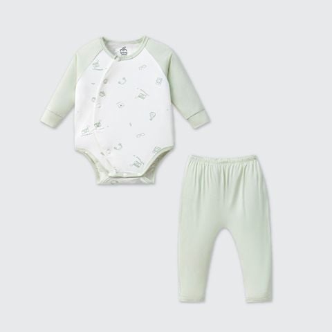  Body chip dài tay quần dài La Pomme nhiếp ảnh nhí 