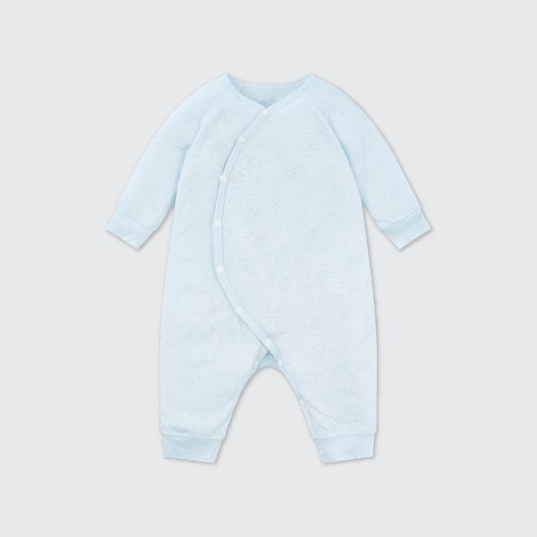  Body dài tay La Pomme dệt vân chìm gấu nhỏ 