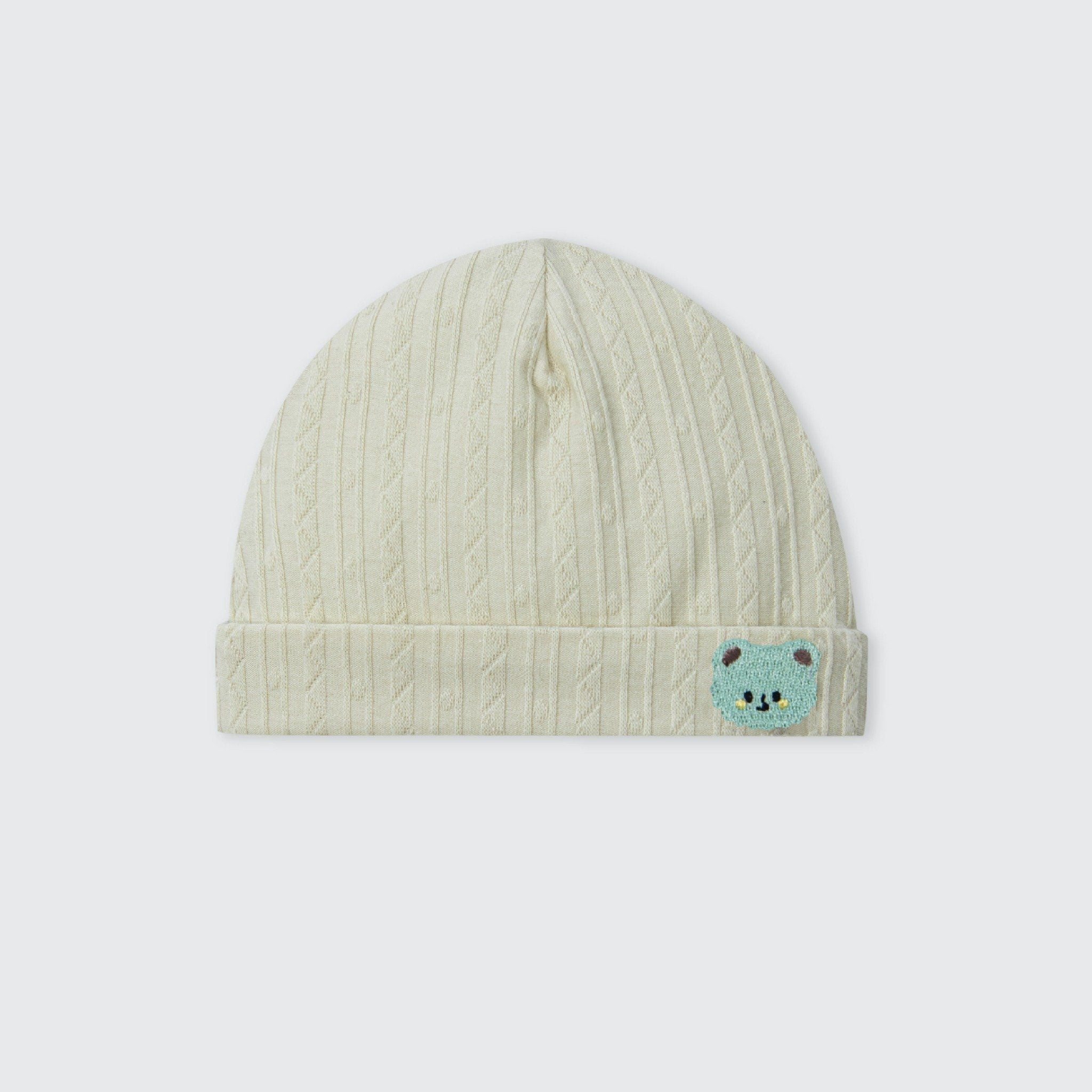  Mũ sơ sinh La Pomme vui đùa cùng gấu nhỏ 