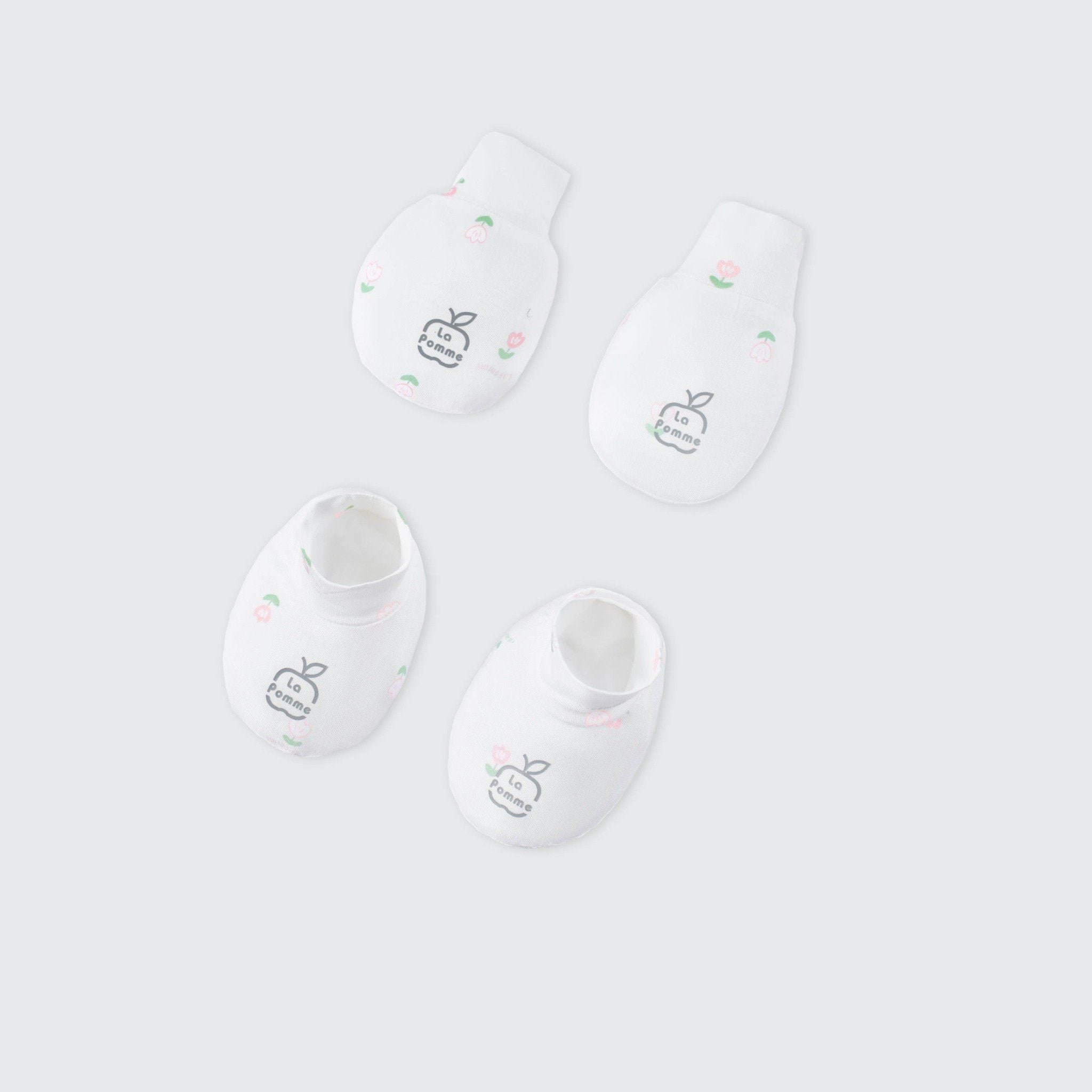  Set bao tay bao chân La Pomme mềm mịn đón con yêu 