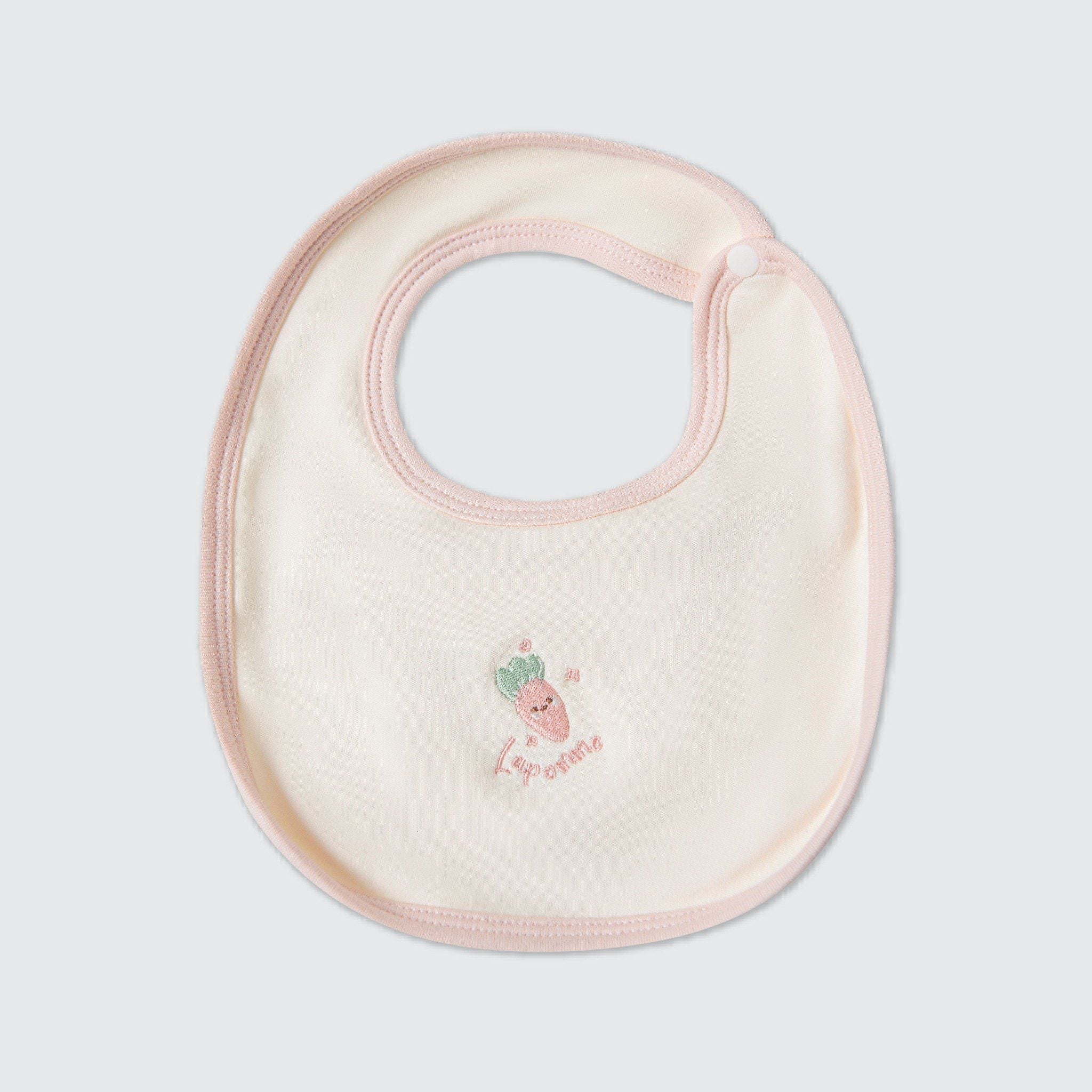  Yếm sơ sinh La Pomme phối màu dễ thương 