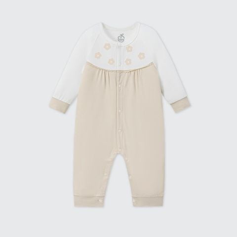  Body dài tay La Pomme phối màu họa tiết nhí 