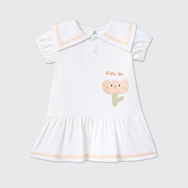  Đầm cộc tay La Pomme dạo chơi cùng nắng mai 