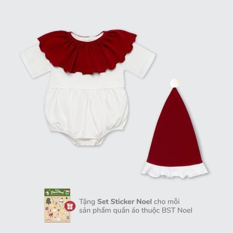  Body cộc tay kèm phụ kiện La Pomme giáng sinh lung linh 