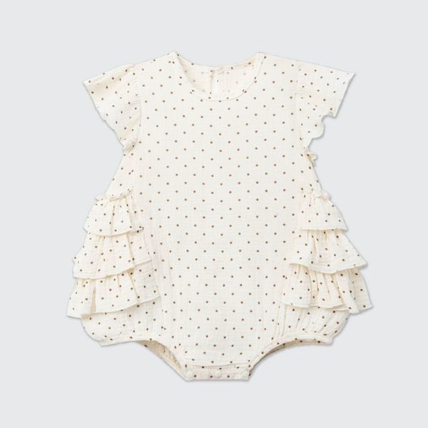  Body cộc tay La Pomme chấm bi điệu đà 