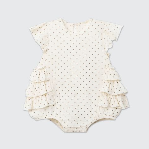  Body cộc tay La Pomme chấm bi điệu đà 