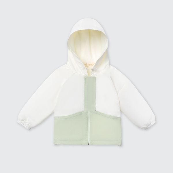  Áo khoác La Pomme phối màu happy everyday 