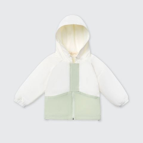  Áo khoác La Pomme phối màu happy everyday 