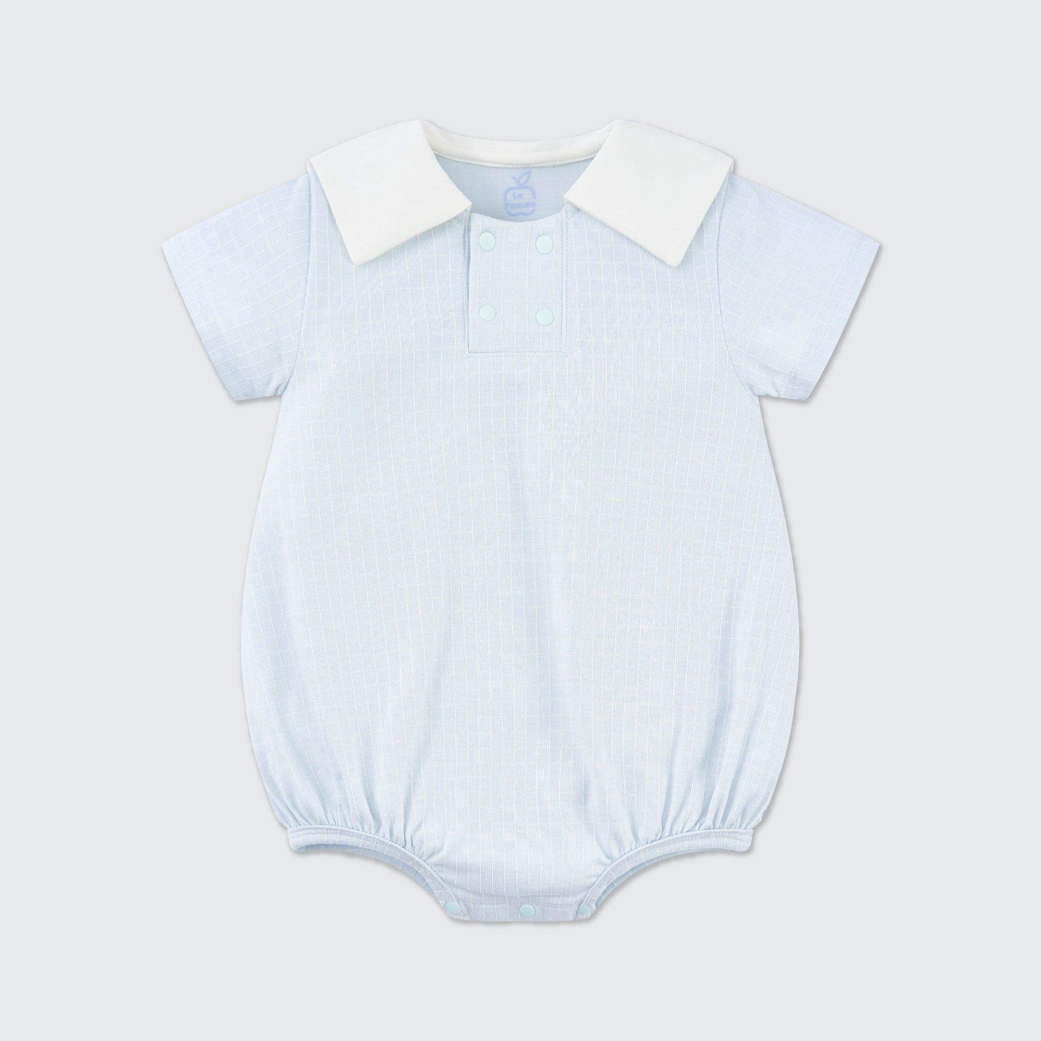  Body cộc tay La Pomme phối cổ thanh lịch 