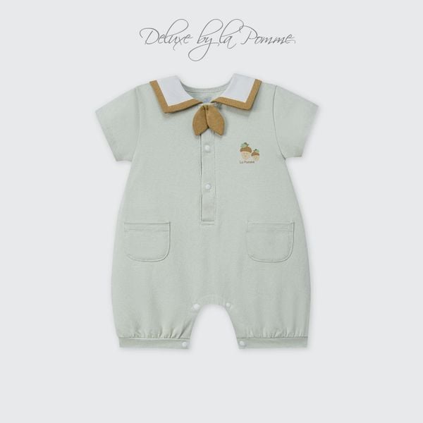  Body cộc tay La Pomme cổ cách điệu thế giới hạt dẻ 