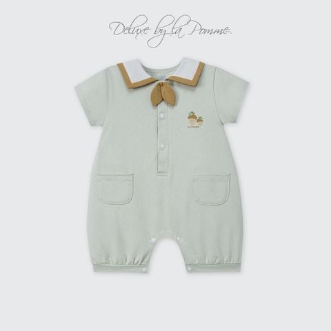  Body cộc tay La Pomme cổ cách điệu thế giới hạt dẻ 