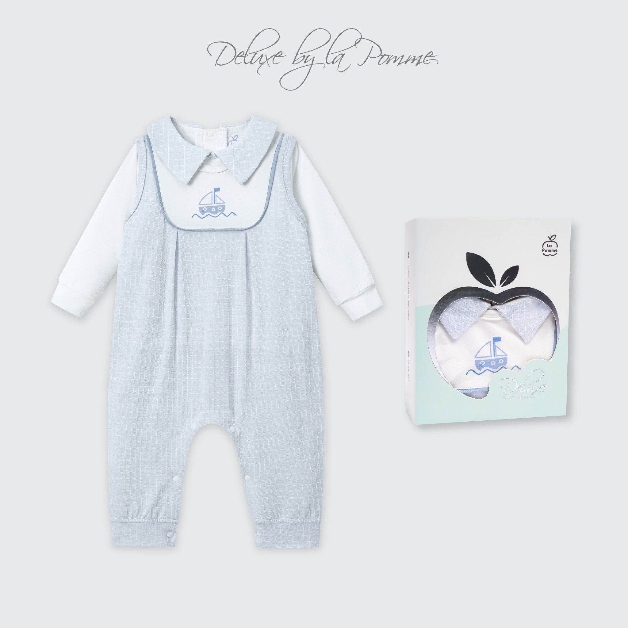  Set yếm và áo La Pomme thuyền nhỏ chu du 