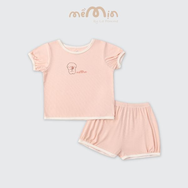  Bộ cộc tay Mềm Mịn by La Pomme kẹo bông ngọt ngào 