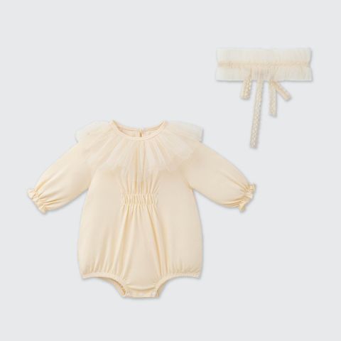  Body thời trang kèm băng đô La Pomme bông hoa thanh lịch 