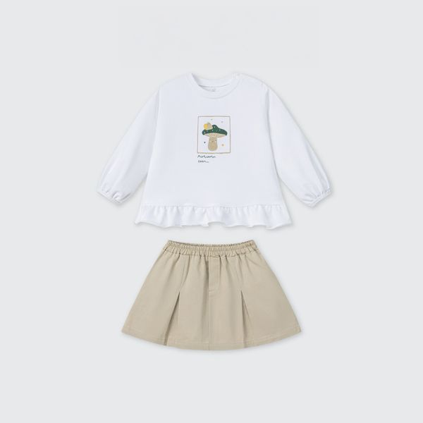  Bộ dài tay La Pomme bèo nhún quý cô nước Pháp 