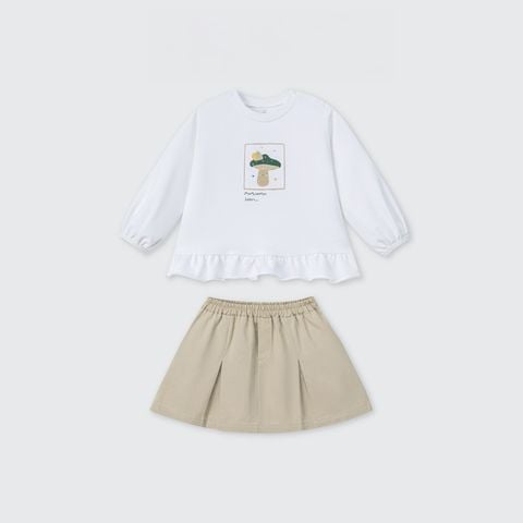  Bộ dài tay La Pomme bèo nhún quý cô nước Pháp 