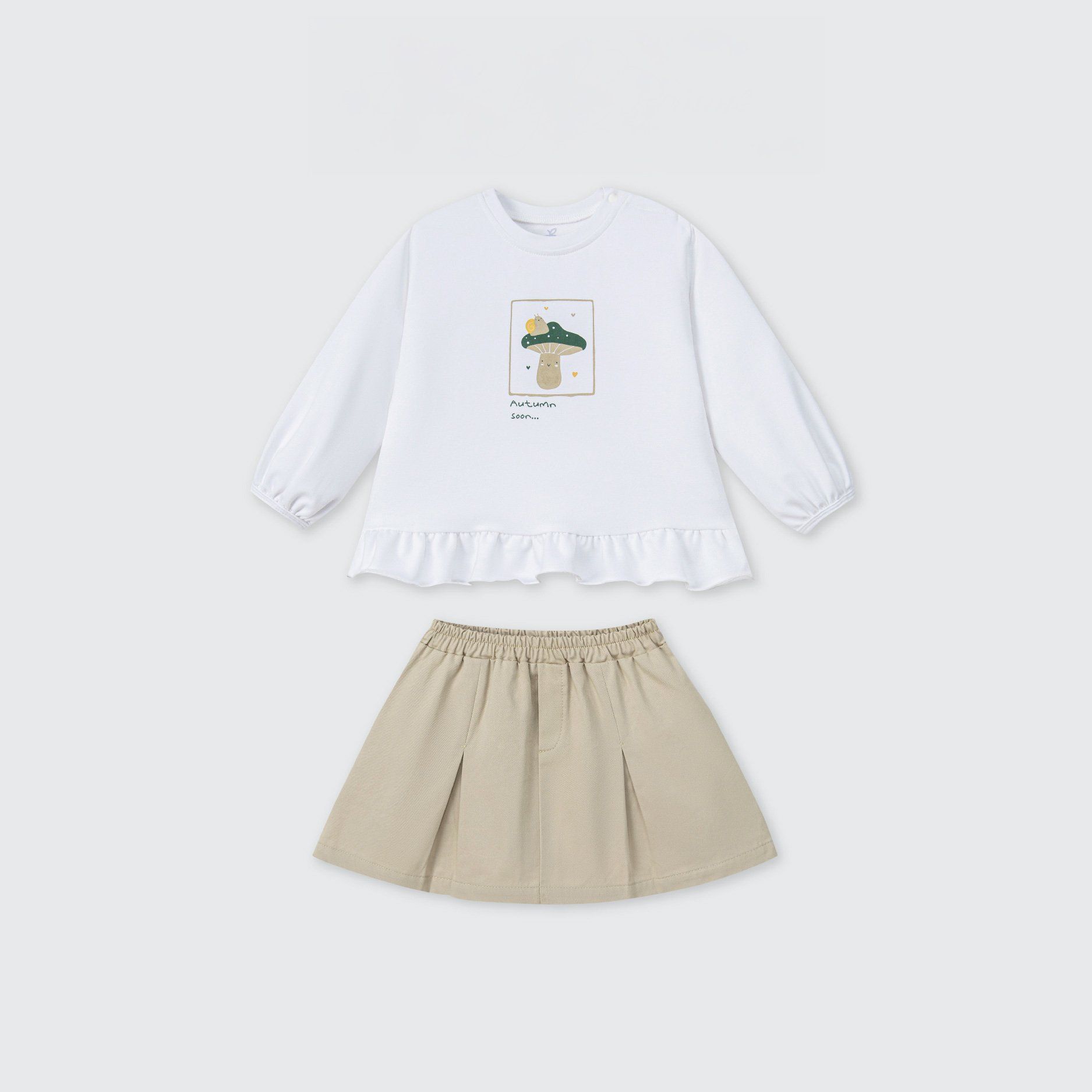  Bộ dài tay La Pomme bèo nhún quý cô nước Pháp 