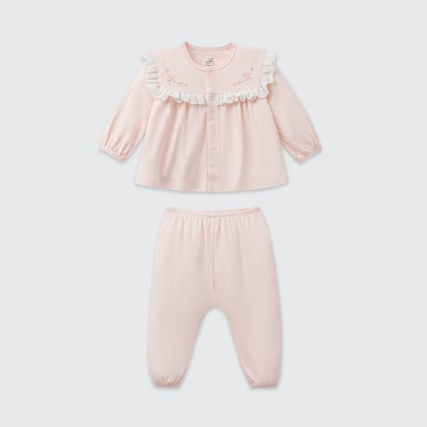  Bộ dài tay cúc giữa La Pomme vườn hoa mộng mơ 