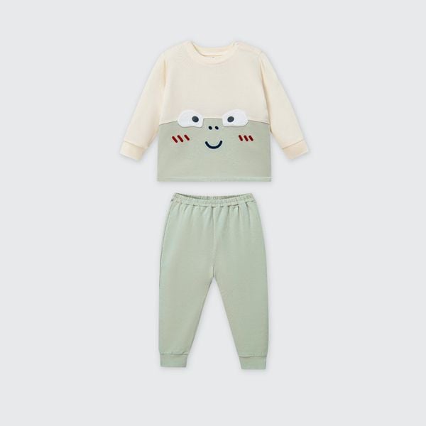  Bộ dài tay La Pomme gương mặt ngộ nghĩnh 