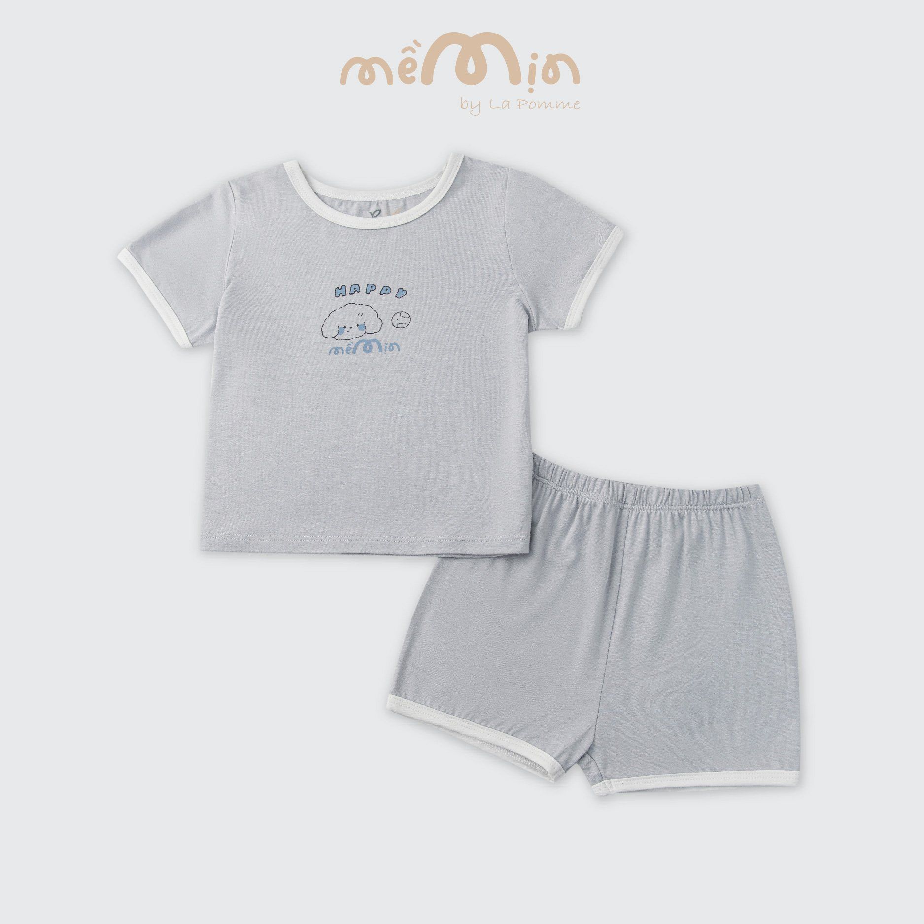  Bộ cộc tay Mềm Mịn by La Pomme người bạn puppy 