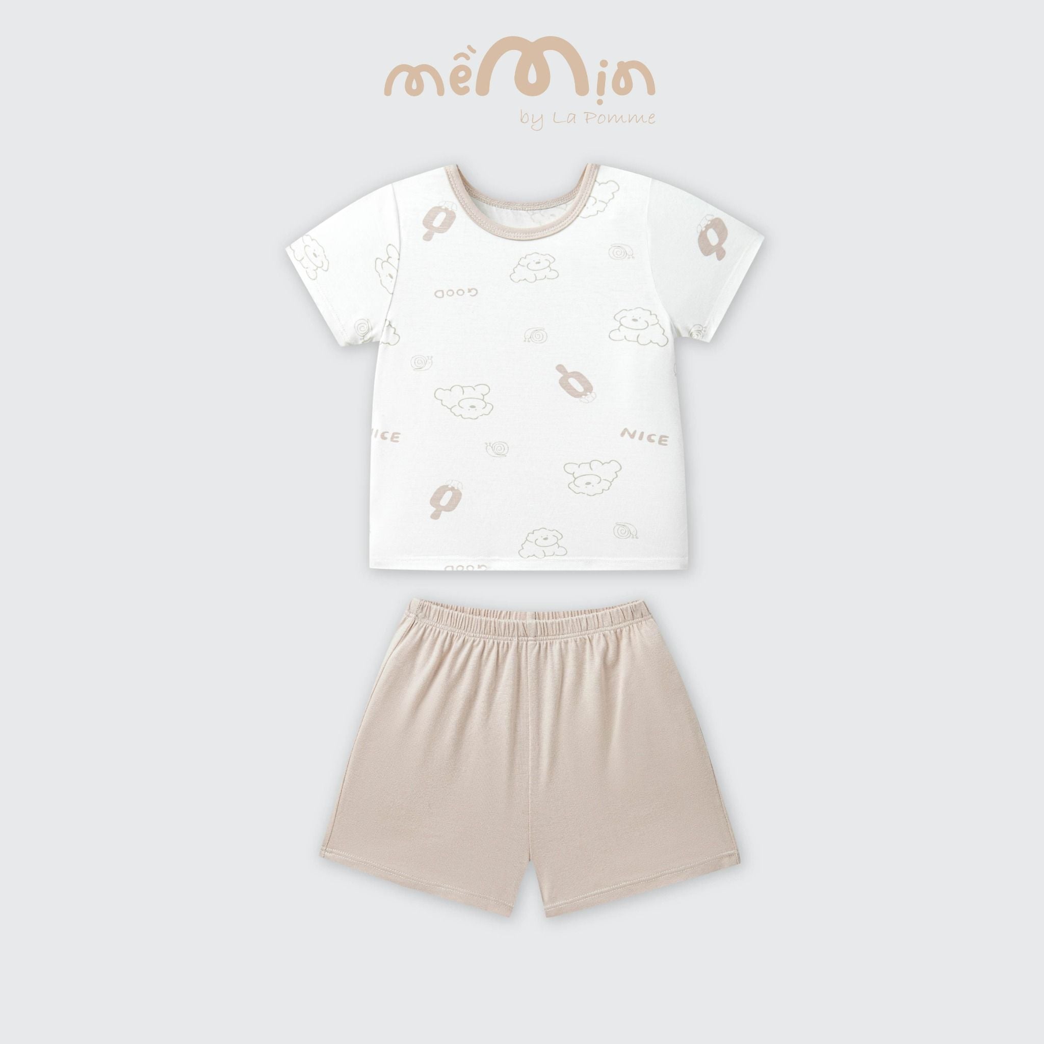  Bộ cộc tay Mềm Mịn by La Pomme người bạn mềm mịn 