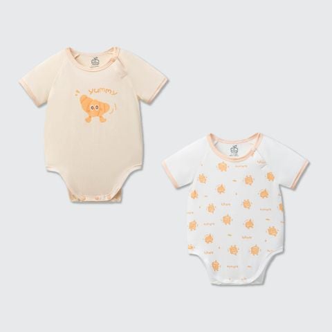  Set 2 body chip cộc tay La Pomme tiệm bánh ngọt vui nhộn 