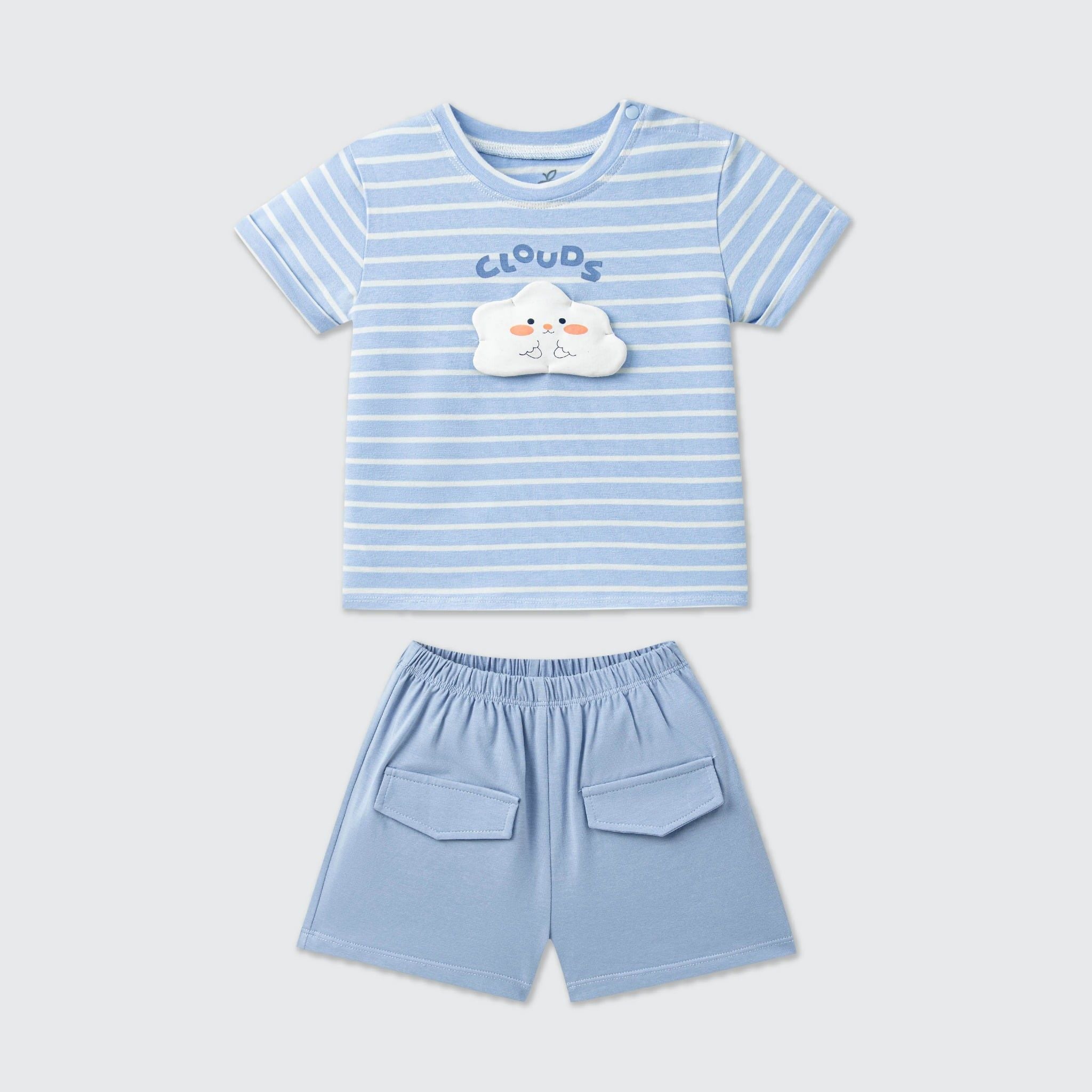  Bộ cộc tay La Pomme bạn mây nhỏ bồng bềnh 