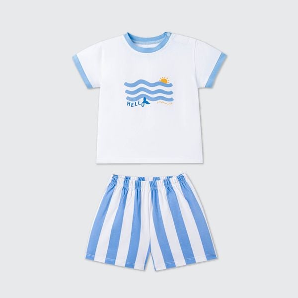  Bộ cộc tay La Pomme chạy thật nhanh cùng sóng biển 