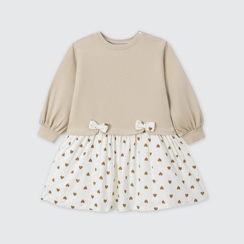  Đầm dài tay La Pomme little sarang 