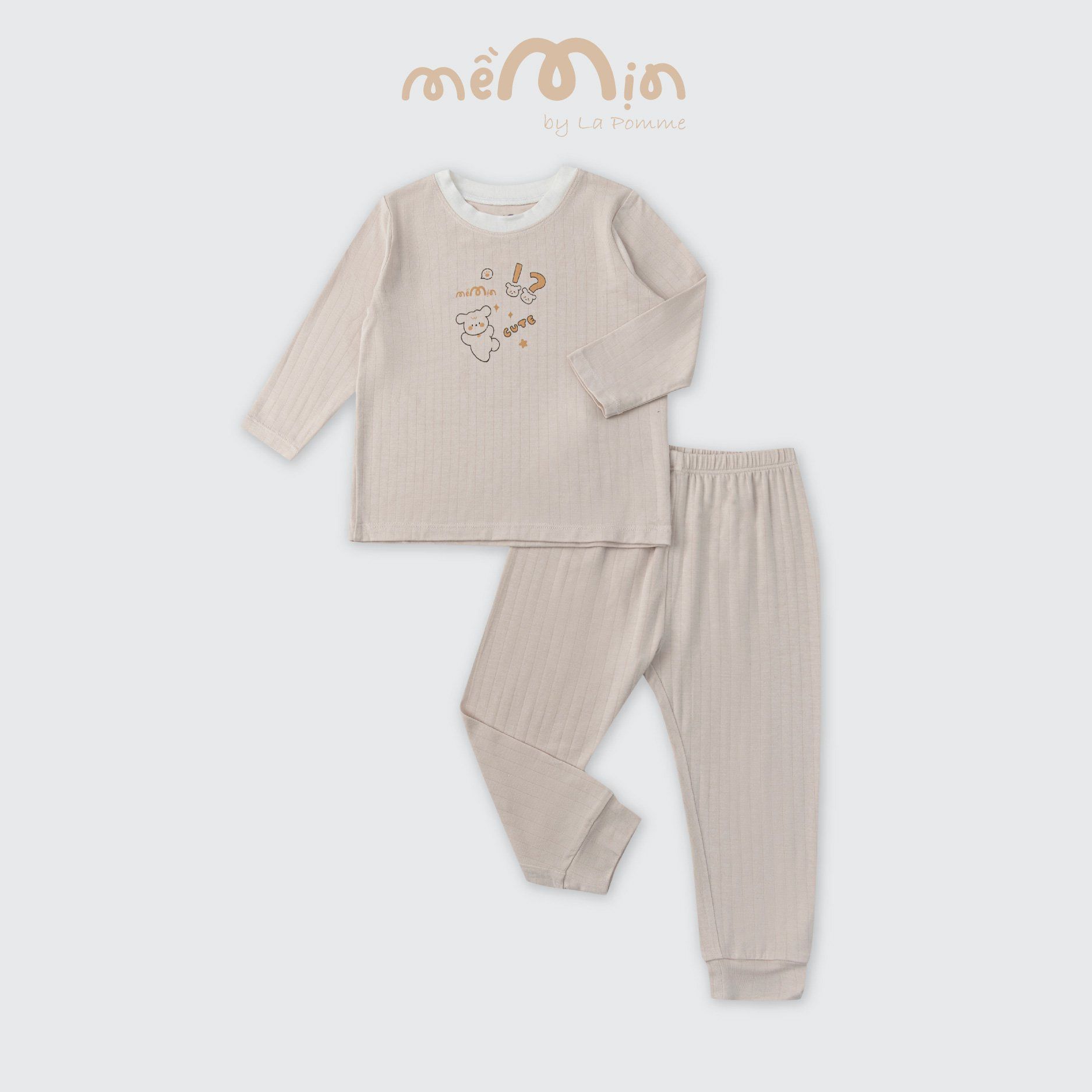  Bộ dài tay mềm mịn by La Pomme vũ trụ vui nhộn 