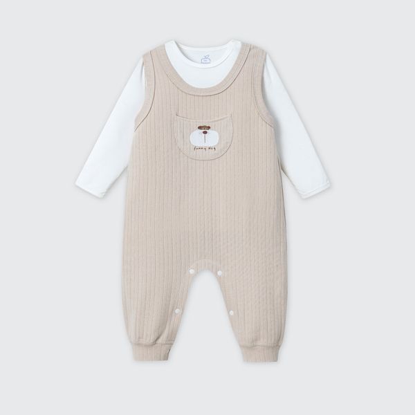  Set yếm và áo La Pomme funny dog 