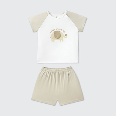  Bộ cộc tay La Pomme voi con thân thiện 