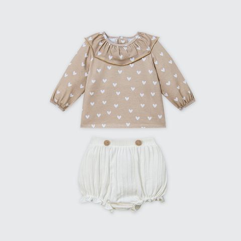  Bộ dài tay La Pomme tiểu thư đáng yêu 