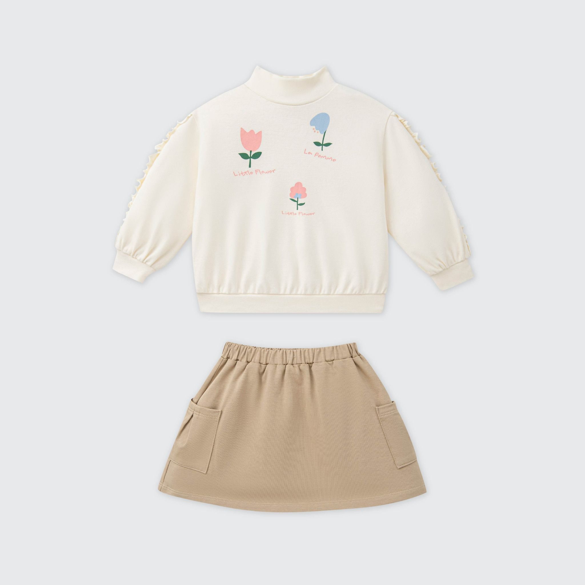  Bộ dài tay La Pomme cô nàng bồng bềnh 