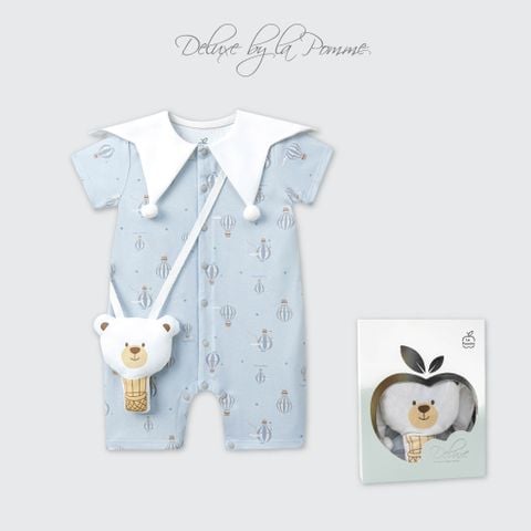  Body cộc tay La Pomme kèm gấu bông khinh khí cầu 