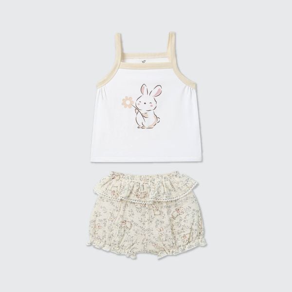  Bộ sát nách La Pomme vườn cổ tích của thỏ con 