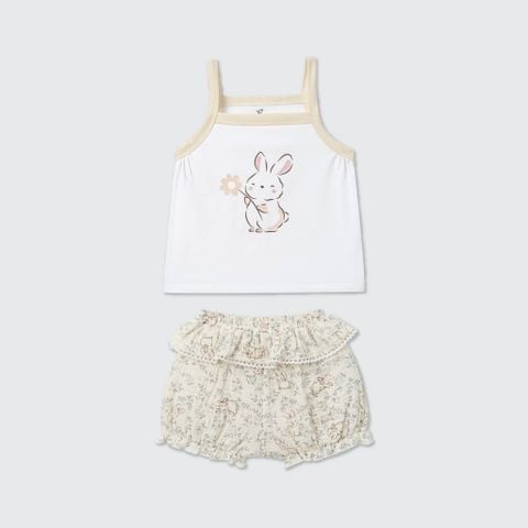  Bộ sát nách La Pomme vườn cổ tích của thỏ con 