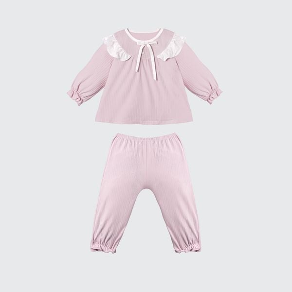  Bộ dài tay La Pomme cổ bèo ngọt ngào 