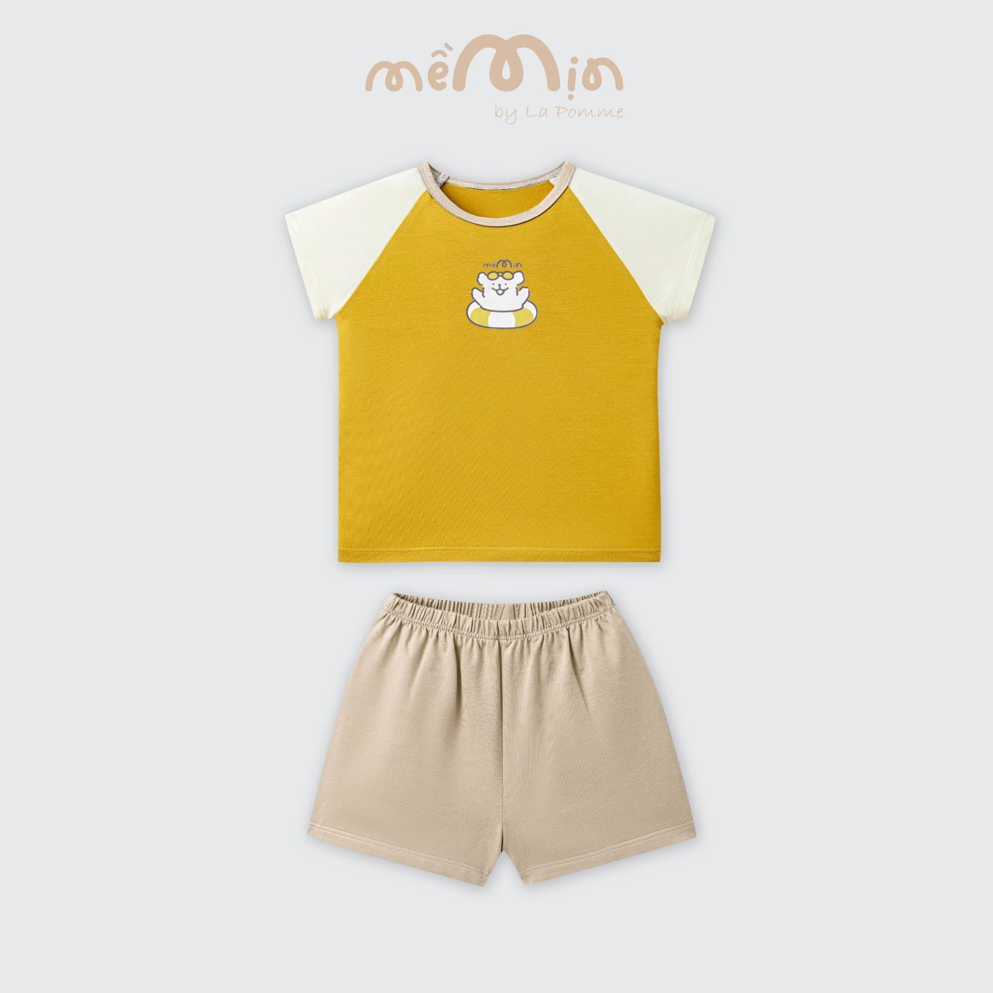  Bộ cộc tay Mềm Mịn by La Pomme những người bạn xứ biển 