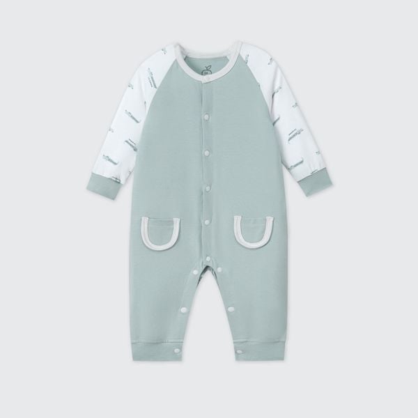  Body dài tay La Pomme phối màu ngộ nghĩnh 