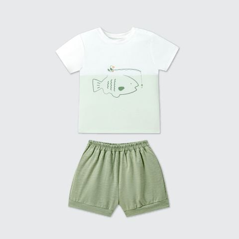  Bộ cộc tay La Pomme cùng ngồi câu cá 