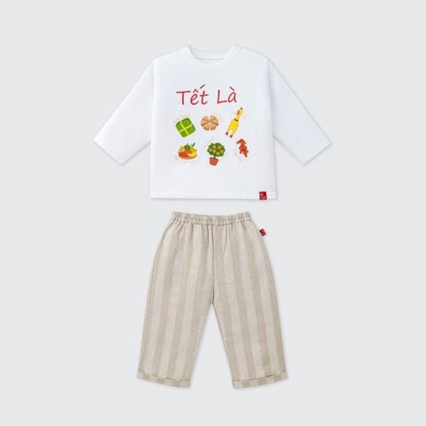  Bộ dài tay La Pomme chồi xuân bé nhỏ 