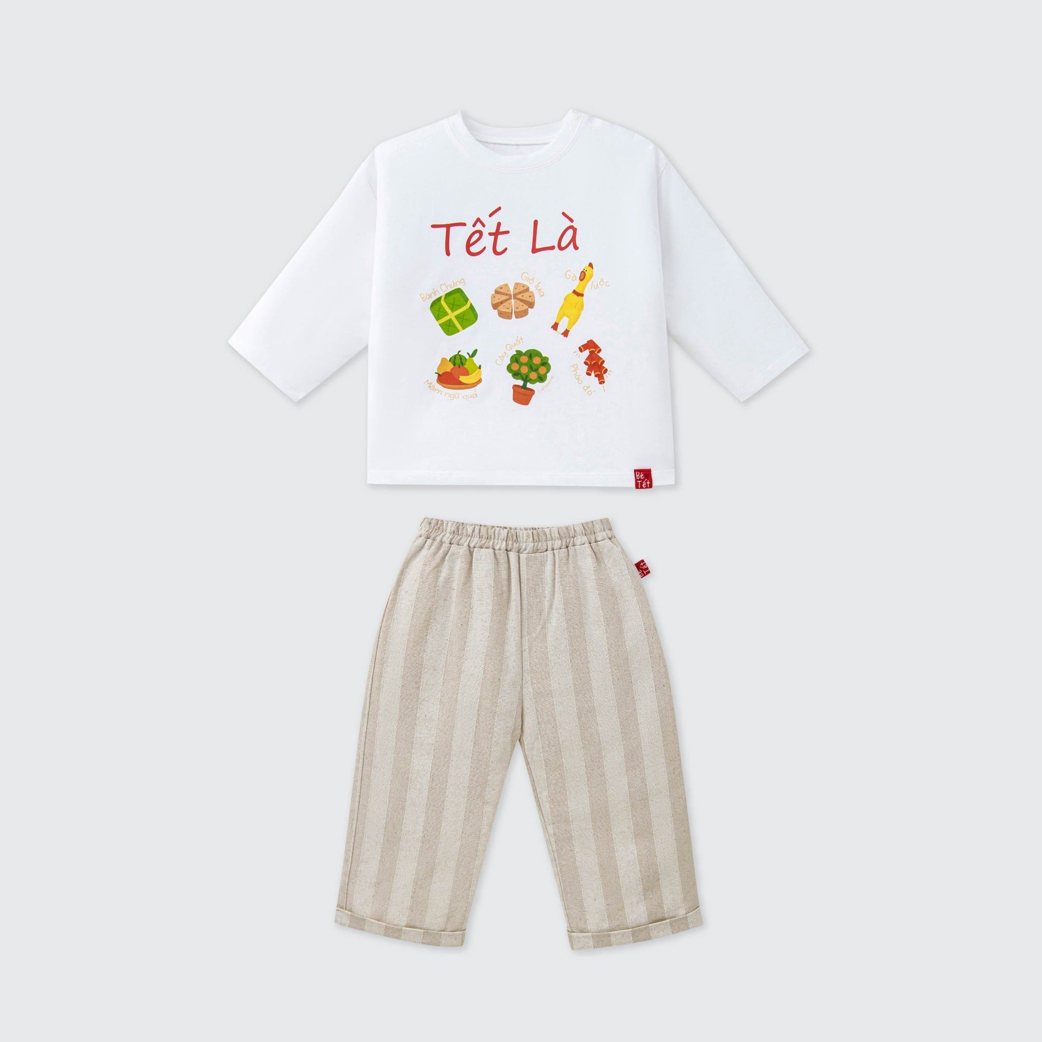  Bộ dài tay La Pomme chồi xuân bé nhỏ 